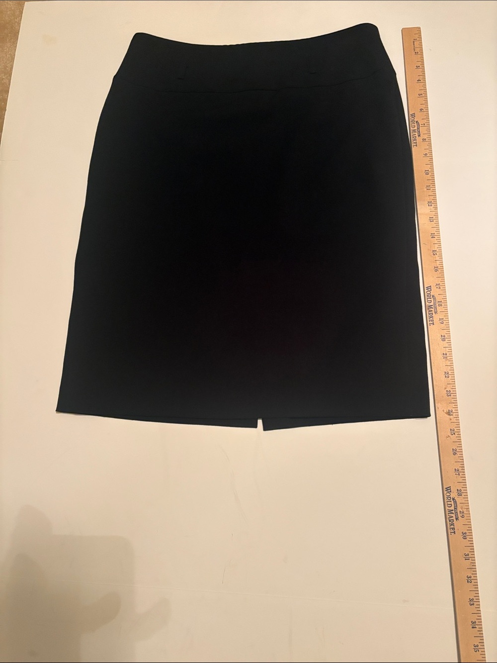 Apt. 9 Black Pencil Skirt with back split